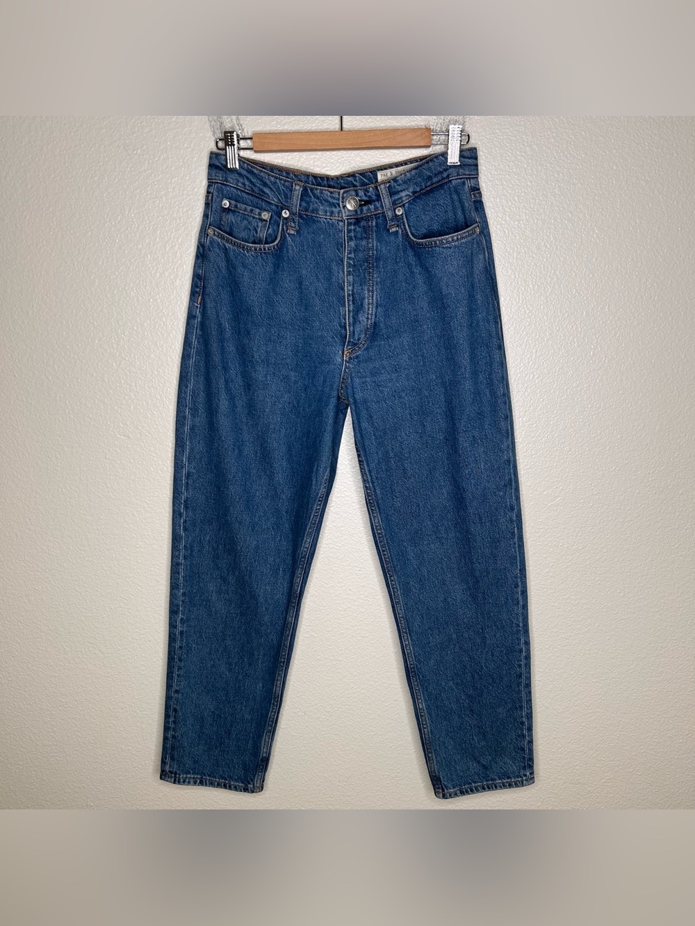 Rag & Bone Alissa High-Rise Barrel Leg jeans in Laguna 27